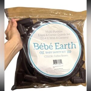 Bebe Earth Multi-Purpose 20.4 ft 8 Edges & Corner Guards Set Baby Safety Kit